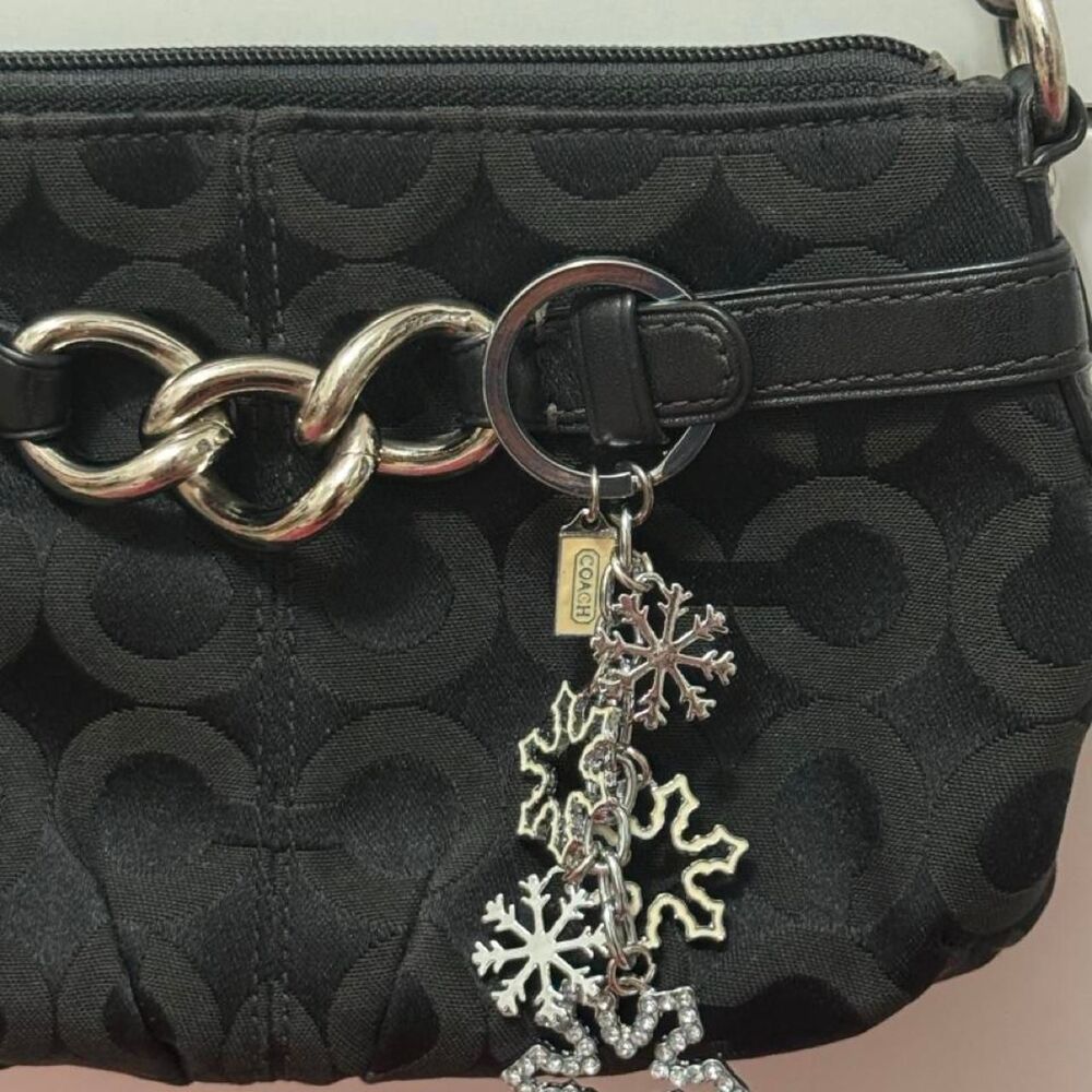 Coach Women's Silver and Grey Accessory